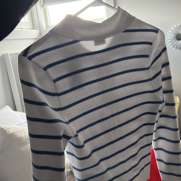 Abercrombie & Fitch striped polo sweater - Picture 2 of 4